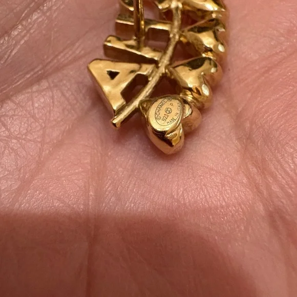 Chanel Gold Earrings - Picture 2 of 2